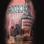 southern comfort tattoo by donavan moore