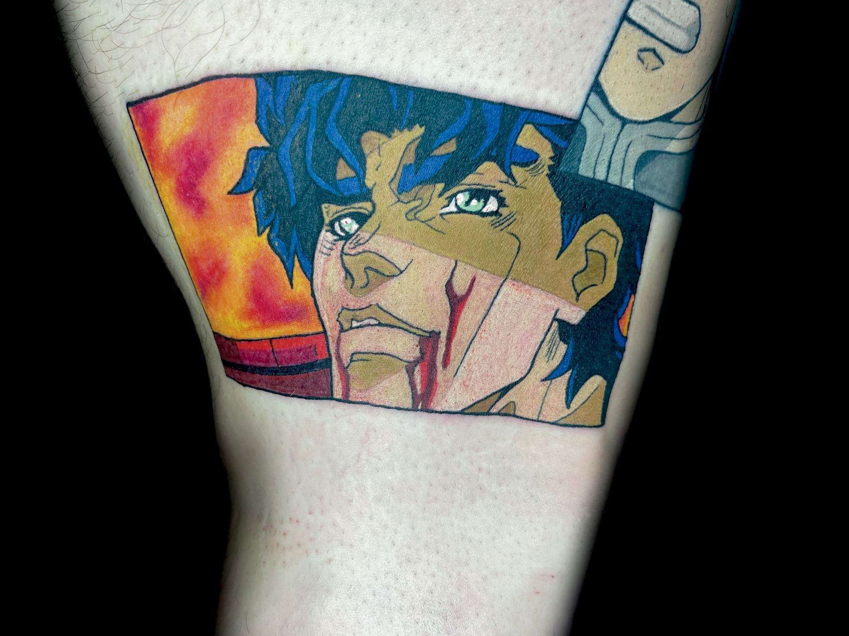 new school anime tattoo by brynn johnson